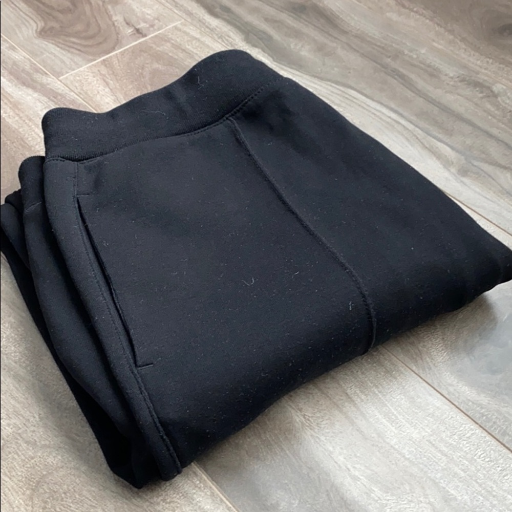 Women’s Uniqlo black joggers